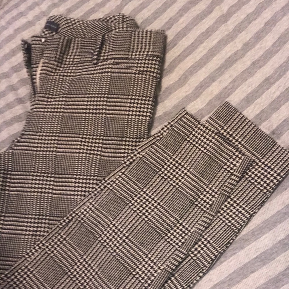 The Limited Ideal Stretch Plaid Pant